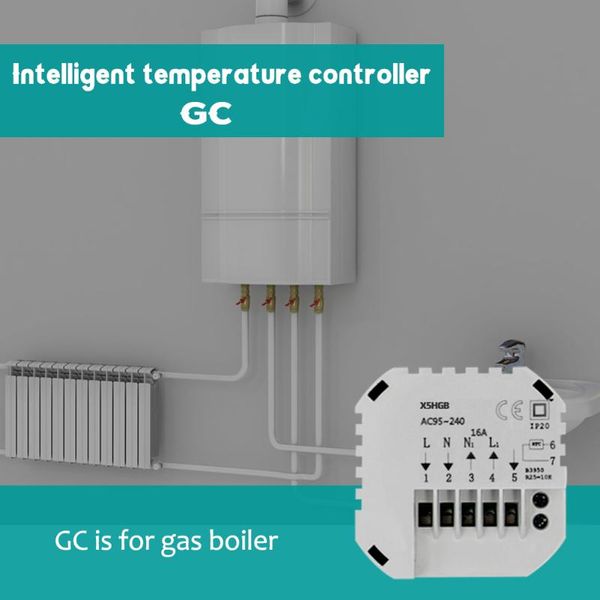 

smart home control intelligent temperature controller thermostat touching screen switch life el multifunction