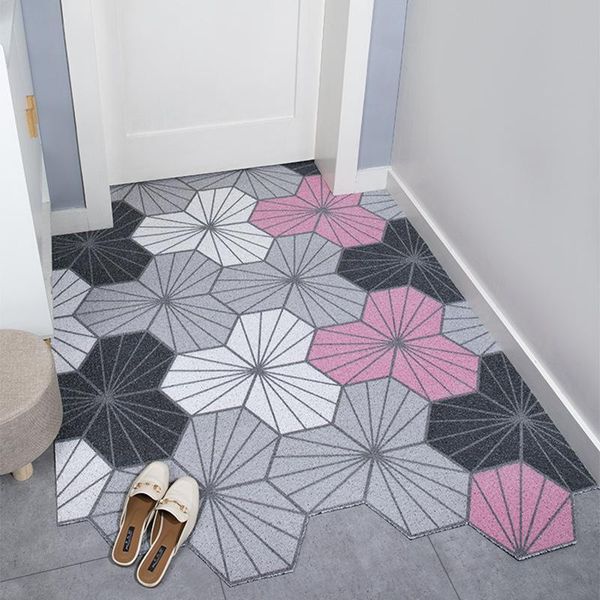 

anti slip carpet mat customized doormat rug household kitchen non-slip rugs bathroom rugs cris sea mat diy pvc material