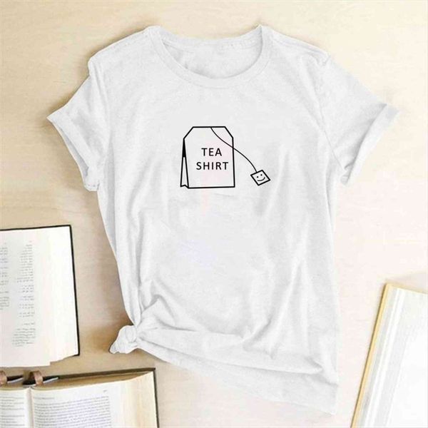 

printed humor women t shirt tea fashion cute harajuku ulzzang tumblr kawaii femme graphic o neck tees, White