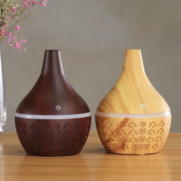 

essential oils diffusers 7 color night light wood grain humidifier ultrasonic oil diffuser single room humidifiers