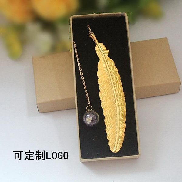 

bookmark metal gift tassel crafts creative student stationery