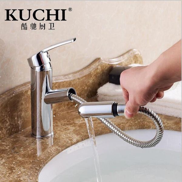 

bathroom sink faucets kuchi 9021 basin faucet brass excellent core valve/spool single holder hole tap cold/ water