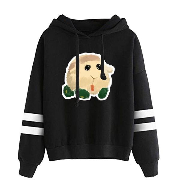 

men's hoodies & sweatshirts pui molcar japanese anime lovers spring graphic hoody cartoon cotton letter print casual harajuku streetwea, Black