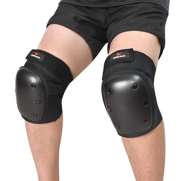 

elbow & knee pads adults knee/elbow protective gear guards protector for outdoor sports roller skate cycling skiing skateboarding, Black;gray