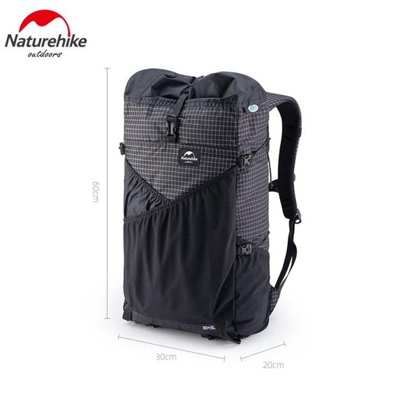 

naturehike 30l ultralight climbing bags waterproof backpacks packs tear resistance for outdoor hiking camping nh19bb089