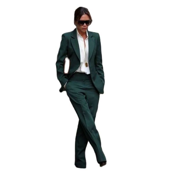 

women's two piece pants veiai 2021 female winter suit engraved sleeve full blazers lady from office pieces set of casual outfits tracks, White