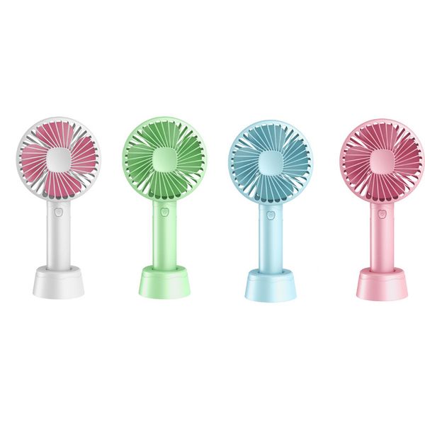 

handheld fan portable mini hand held fan with usb rechargeable 3 speed personal desk for home office summer travel