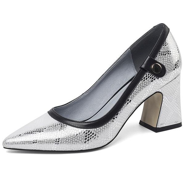 

dress shoes spring autumn women pumps high heels elegant office & care quality large size mary janes b25, Black