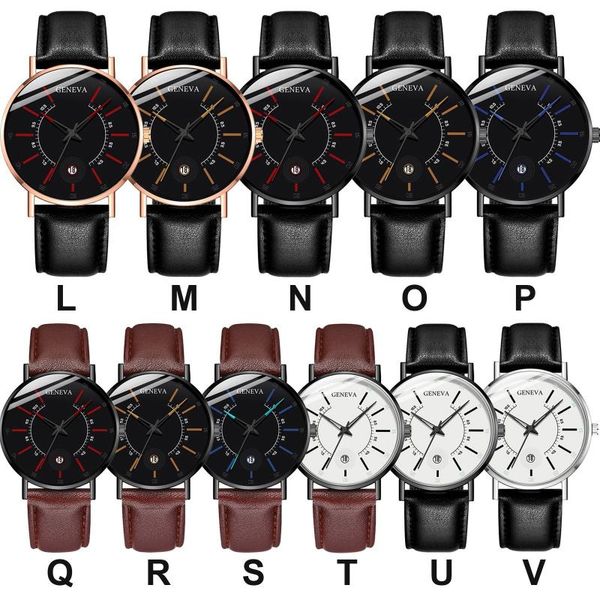 

wristwatches 2021 men analog digital leather sports watches men's army military watch man quartz clock relogio masculino, Slivery;brown