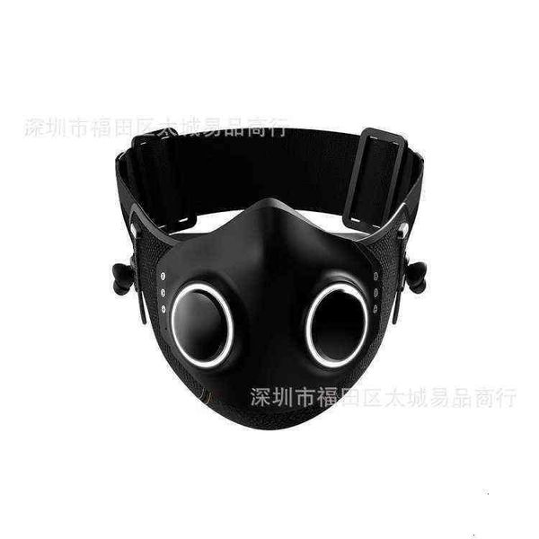 

high tech mask punk hip hop double vae protective dust