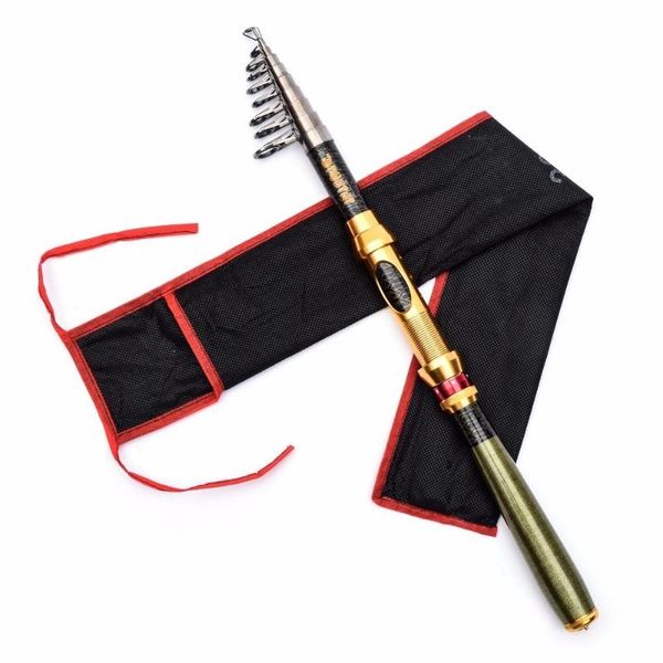 

gold rods fishing spinning 1.8m - 3.0m rod carbon fiber fish hand tackle boat