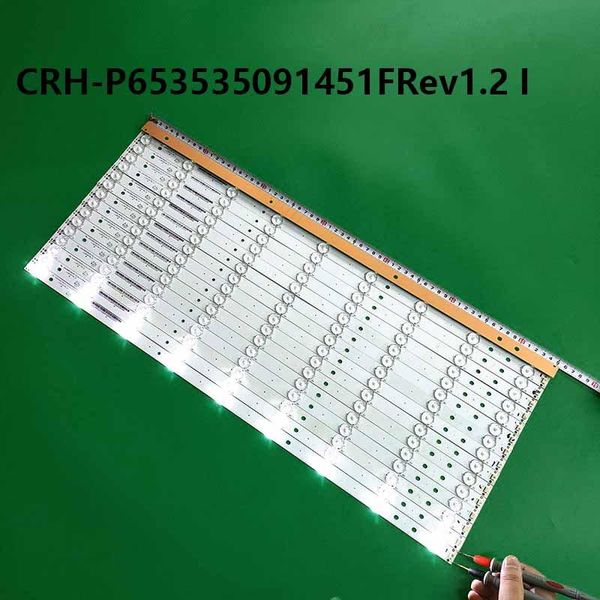 

strips 650mm led backlight strip 9 lamp for crh-p653535091451frev1.2 i