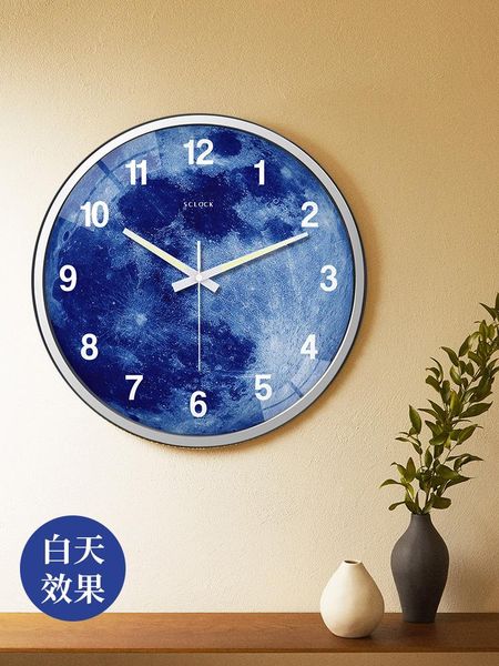 

nightlight face wall clock home luminous creative digital modern design art reloj de pared room decoration bw50wc clocks
