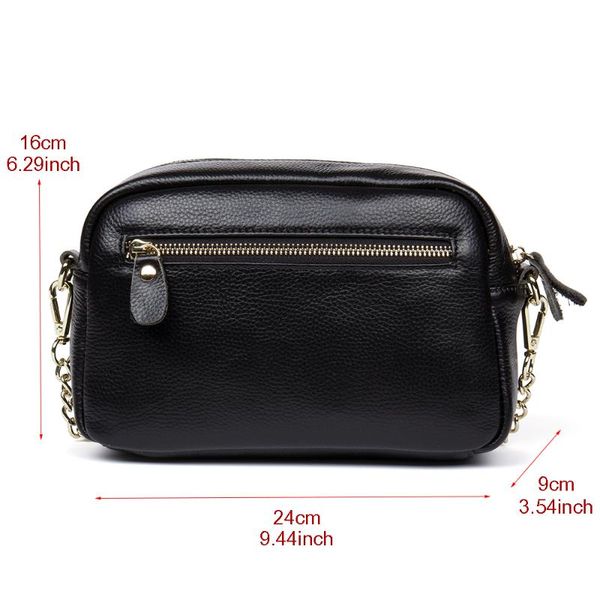 

evening bags women's cross chain handbag, diamond inlaid leather shoulder strap, small, leather, daily necessities