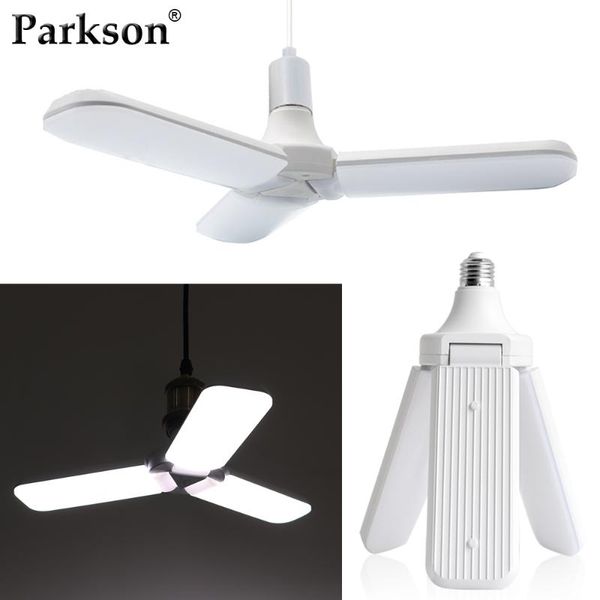 

bulbs super bright 45w 60w e27 led bulb foldable fan blade lamp angle adjustable indoor cold white lampada light