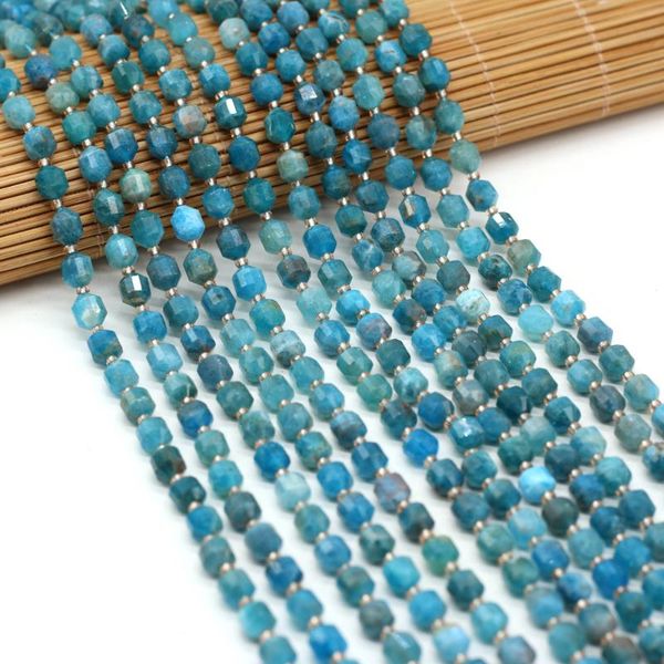 

other natural stone semi-precious stones round faceted apatite bead making diy ladies necklace bracelet exquisite jewelry gifts 6mm