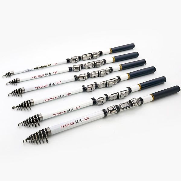 

sea fishing rock rod lure pole frp carbon fiber 1.8m 2.1 2.4 2.7 3.0m boat rods