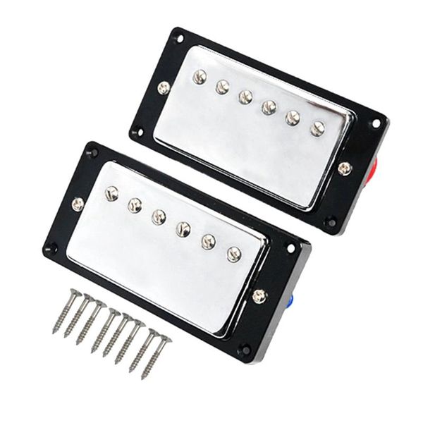 

double coil pickups neck and bridge compatible with lp style electric guitar for parts replacement set golf training aids