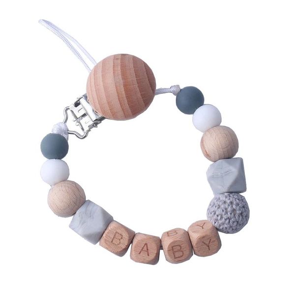 

pacifiers# handmade silicone pacifier chains safe teething holder chain baby teether eco-friendly clips not support personalized