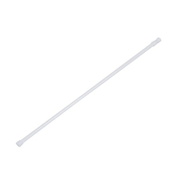 

spring loaded extendable net voile tension curtain rail pole rod rods white 70-120cm boat fishing