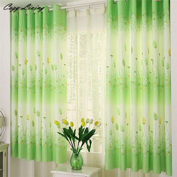 

curtain & drapes calico 200*100cm 2 colors feather finished cloth window screen multi fancy hanging 30d5
