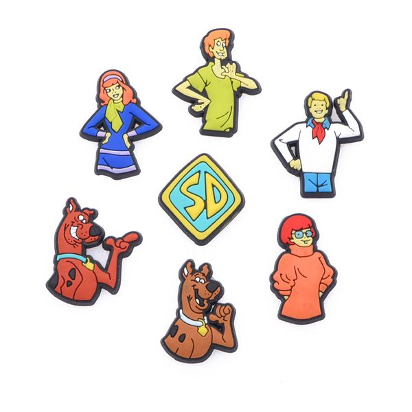 

cartoon anime boy wholesale pvc rubber designer shoe charms for clog shoes decoration custom charms, White;pink