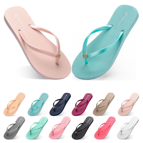 Praia Flip cinquenta e oito sapatos chinelos flops femininos verdes amarelo marinho laranja bule branco rosa marrom de verão esporte tamanho 35-3 15