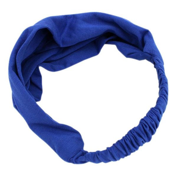 

yoga hair bands modern headband headscarf for sport jogging leisure blue