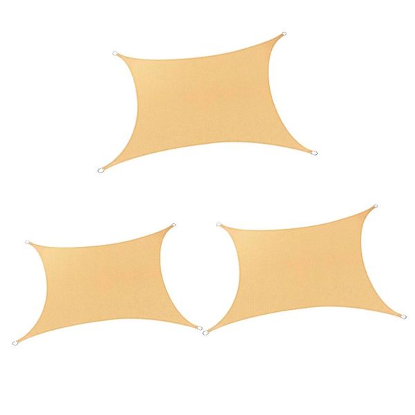 

shade sail awning rectangle outdoor sun canopy for garden lawn patio