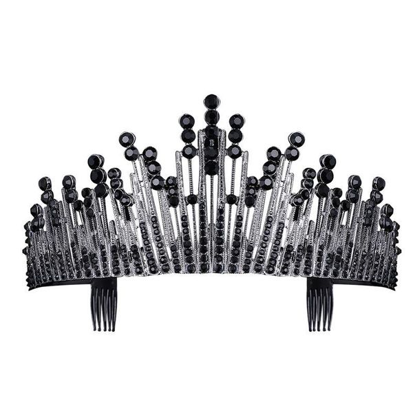 

hair clips & barrettes alloy wedding headband stylish bridal headwear lady's head accessories (black), Golden;silver
