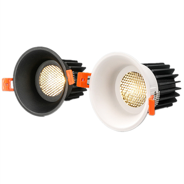 

downlights dimmable eecessed anti-glare led cob av110 / 220v 7w 12w wall washer lamp el villa home lighting ceiling recessed downlight