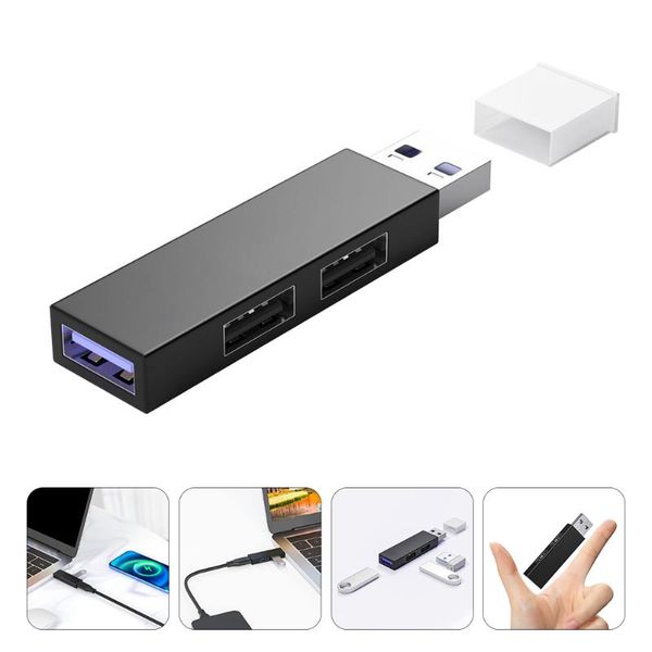 

hubs usb hub expansion transfer adapter 3-port charging data accessory