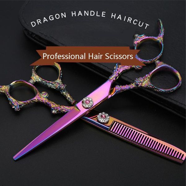 

hair scissors gozlili professional grooming stainless steel electroplatin thinning shear sharp edge barber cutting tool