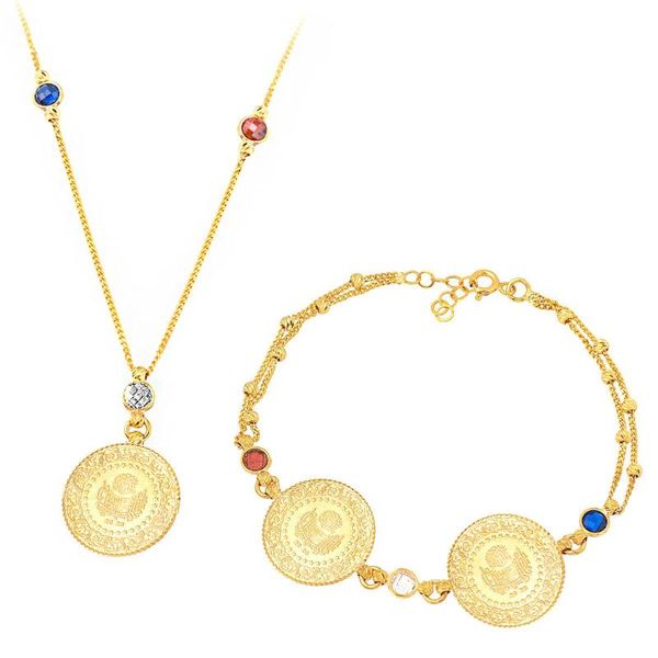 

chains Ã§eyrekli the wrist strap necklace 22 sterling set, Silver