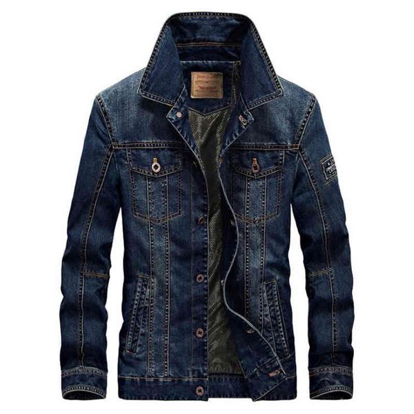 

downs bmen's spring and autumn casual slim-fit fur collar trench coat men's denim jacket 5xl 6xl, Black