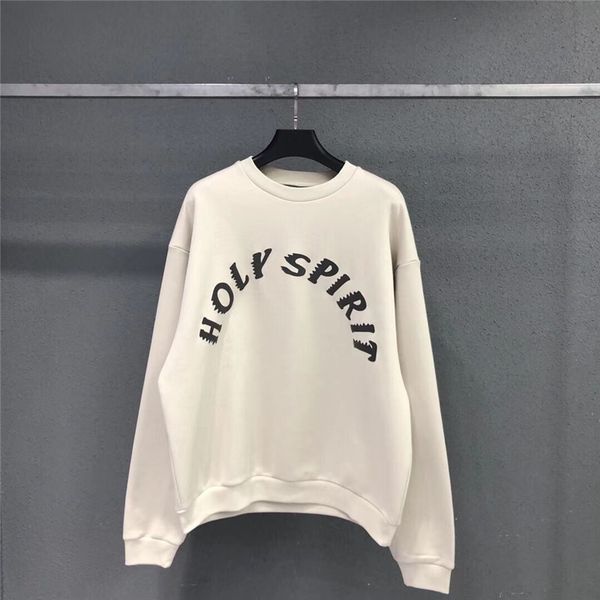 

sweatshirts crewneck women men pullover 3d foam printed, Black