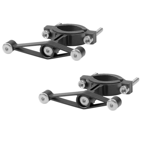 

2pack bike water bottle mount adapter bicycle cup cage holder adjustable for handlebar seatpost fork bottles & cages