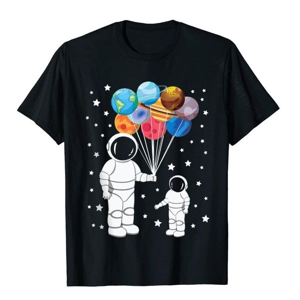 

men's t-shirts astronaut spaceman funny space dwarf solar system astronomy basic man europe tees cotton normal, White;black