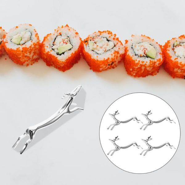 

pcs cutlery holders shelves fawn-shaped brush pen racks (silver) chopsticks