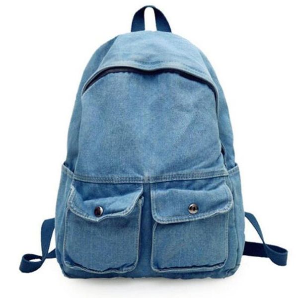 

outdoor bags street art literary canvas backpack minimalist retro wild leisure korean schoolbag bag travel