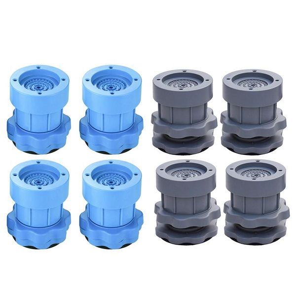 

bath mats 4pc adjustable heighten washing machine anti vibration pad non slip feet mat fridge floor furniture protector