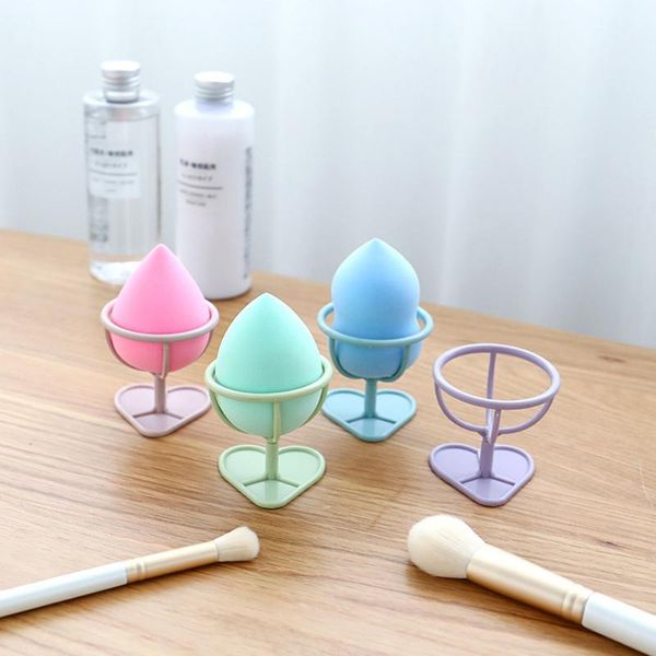 

storage boxes & bins makeup sponge gourd powder puff rack dryer organizer beauty shelf holder tool egg bracket box #w2g