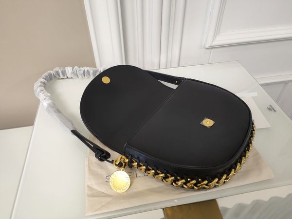 

2022 new handbags designer fashion women chain bags stella mccartney genuine leather bag shopping handbag fashionbag_s aihb