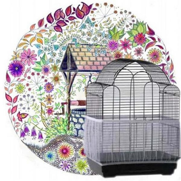 

other bird supplies cage cover machine washable heavy-duty net yarn round square cages universal birdcage for home