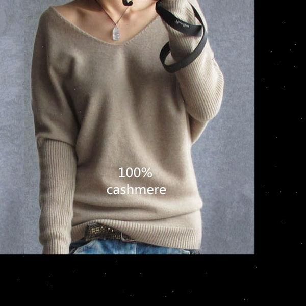 

womens sweaters spring autumn cashmere women fashion v neck pullover loose 100% wool batwing sleeve plus size knitted, White;black