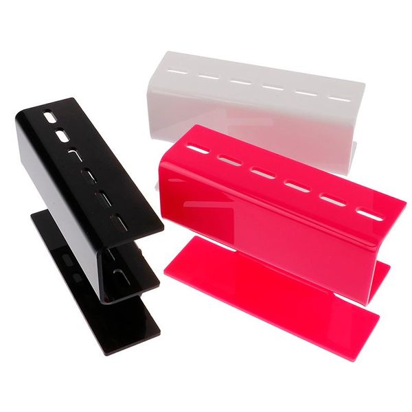 

acrylic 6 holes eyelash tweezers storage rack lash extension tools holder stand organizer nail beauty shelf eyebrow & stencils