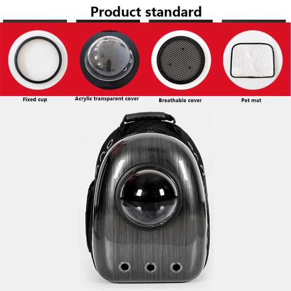 

cat carriers,crates & houses pet dog backpack bags travel carrier double shoulder bag space for small pets carrying