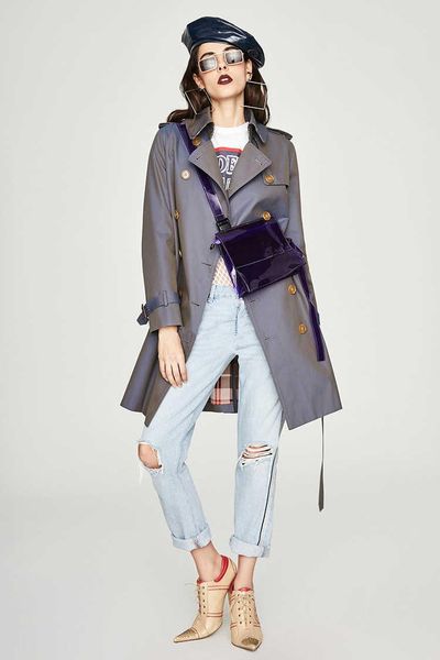 

women's trench coats women style england coat 2021 fall/winter double-breasted windbreaker chic elegant overcoat a637, Tan;black