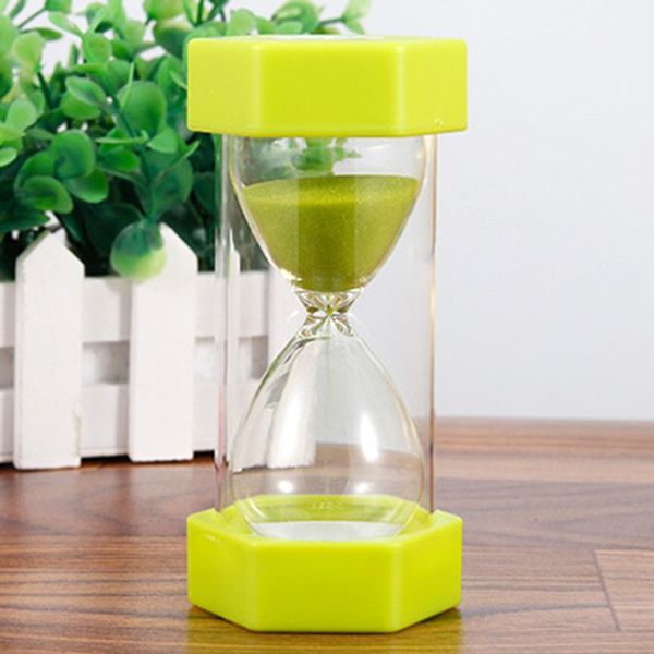 

other clocks & accessories 5/10/15/20/30min sandglass hourglass sand clock egg kitchen timer supplies kid game gift do