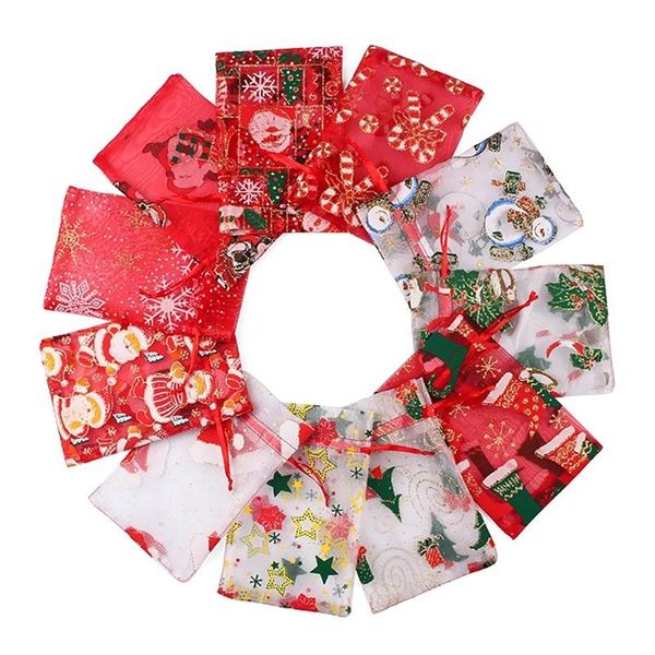 

gift wrap 100pcs jewelry packaging bag 13x18cm organza bags storage wedding drawstring pouches party candy